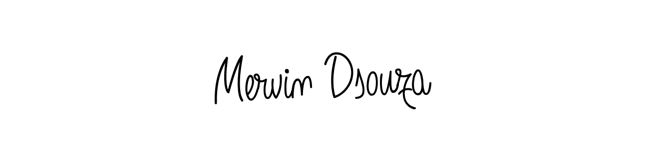 Make a short Mervin Dsouza signature style. Manage your documents anywhere anytime using Angelique-Rose-font-FFP. Create and add eSignatures, submit forms, share and send files easily. Mervin Dsouza signature style 5 images and pictures png