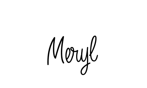 You can use this online signature creator to create a handwritten signature for the name Meryl. This is the best online autograph maker. Meryl signature style 5 images and pictures png