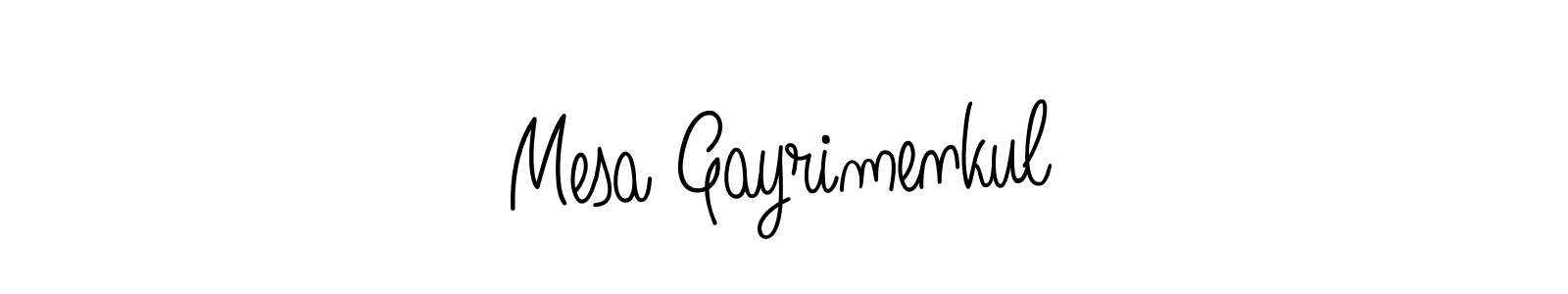 You should practise on your own different ways (Angelique-Rose-font-FFP) to write your name (Mesa Gayrimenkul) in signature. don't let someone else do it for you. Mesa Gayrimenkul signature style 5 images and pictures png