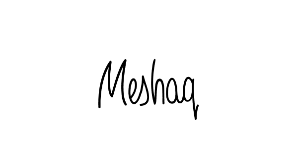 You should practise on your own different ways (Angelique-Rose-font-FFP) to write your name (Meshaq) in signature. don't let someone else do it for you. Meshaq signature style 5 images and pictures png
