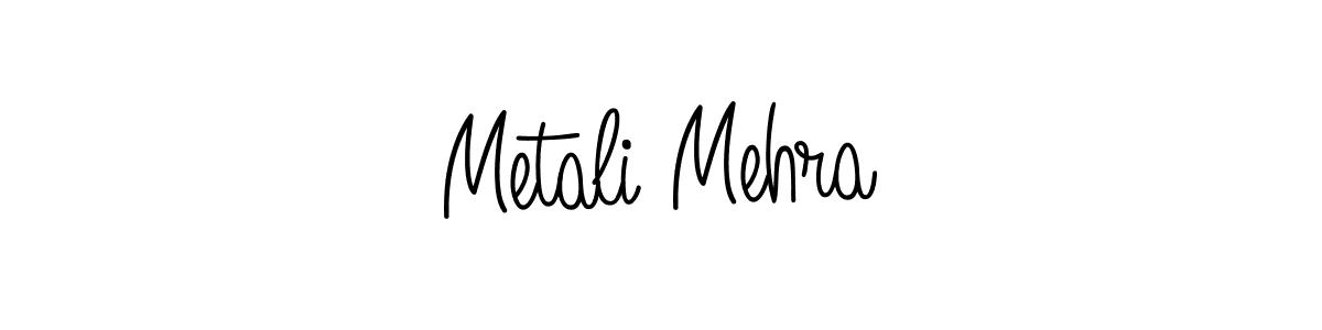 It looks lik you need a new signature style for name Metali Mehra. Design unique handwritten (Angelique-Rose-font-FFP) signature with our free signature maker in just a few clicks. Metali Mehra signature style 5 images and pictures png