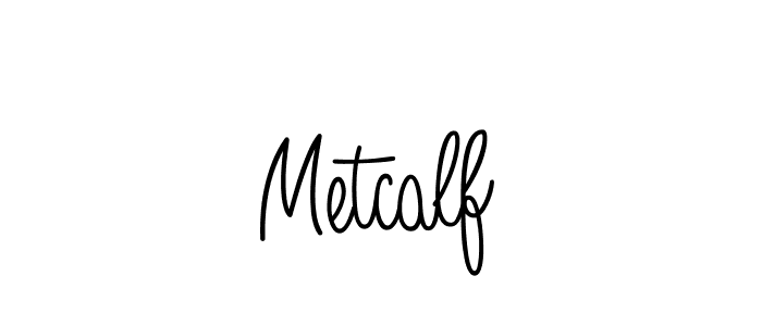 How to make Metcalf name signature. Use Angelique-Rose-font-FFP style for creating short signs online. This is the latest handwritten sign. Metcalf signature style 5 images and pictures png
