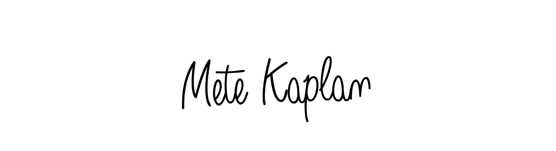 Once you've used our free online signature maker to create your best signature Angelique-Rose-font-FFP style, it's time to enjoy all of the benefits that Mete Kaplan name signing documents. Mete Kaplan signature style 5 images and pictures png