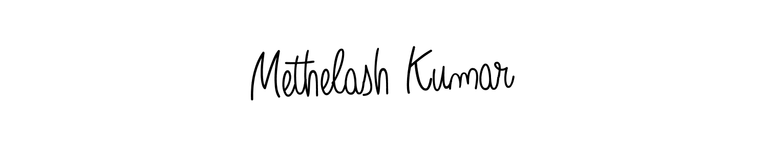 Once you've used our free online signature maker to create your best signature Angelique-Rose-font-FFP style, it's time to enjoy all of the benefits that Methelash Kumar name signing documents. Methelash Kumar signature style 5 images and pictures png