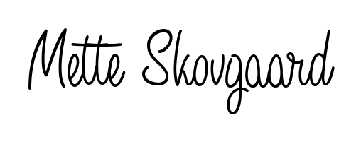 Design your own signature with our free online signature maker. With this signature software, you can create a handwritten (Angelique-Rose-font-FFP) signature for name Mette Skovgaard. Mette Skovgaard signature style 5 images and pictures png