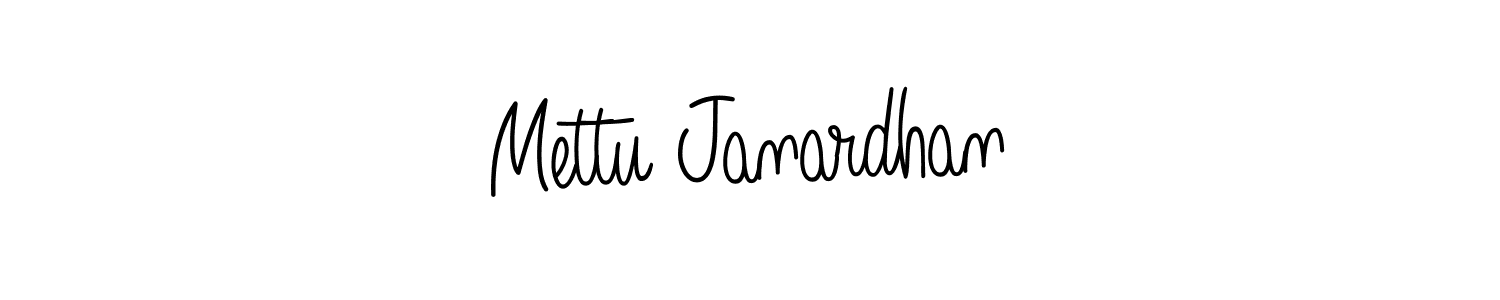 Angelique-Rose-font-FFP is a professional signature style that is perfect for those who want to add a touch of class to their signature. It is also a great choice for those who want to make their signature more unique. Get Mettu Janardhan name to fancy signature for free. Mettu Janardhan signature style 5 images and pictures png