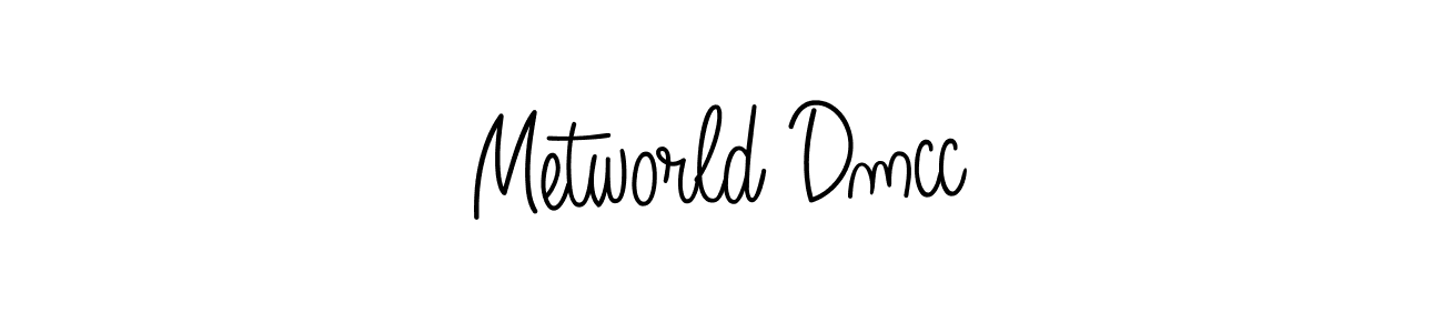 You should practise on your own different ways (Angelique-Rose-font-FFP) to write your name (Metworld Dmcc) in signature. don't let someone else do it for you. Metworld Dmcc signature style 5 images and pictures png