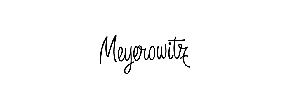 How to Draw Meyerowitz signature style? Angelique-Rose-font-FFP is a latest design signature styles for name Meyerowitz. Meyerowitz signature style 5 images and pictures png