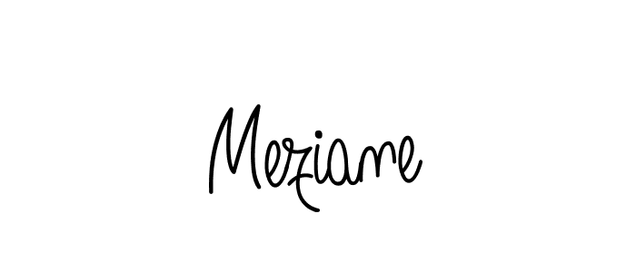 Best and Professional Signature Style for Meziane. Angelique-Rose-font-FFP Best Signature Style Collection. Meziane signature style 5 images and pictures png