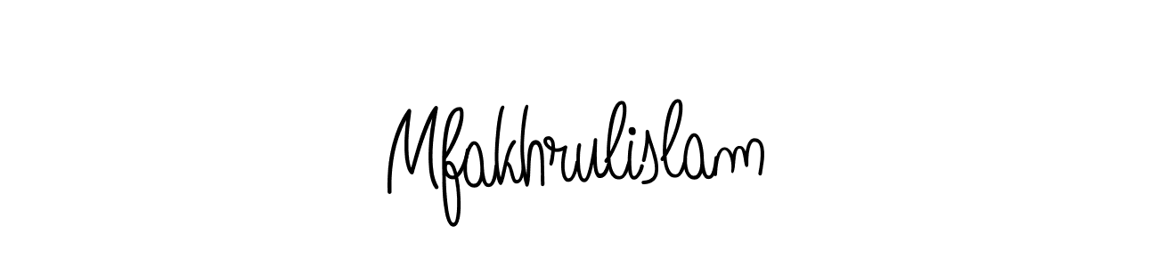 Also we have Mfakhrulislam name is the best signature style. Create professional handwritten signature collection using Angelique-Rose-font-FFP autograph style. Mfakhrulislam signature style 5 images and pictures png
