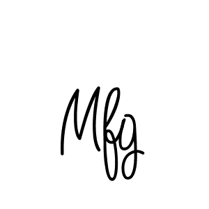 Mfg stylish signature style. Best Handwritten Sign (Angelique-Rose-font-FFP) for my name. Handwritten Signature Collection Ideas for my name Mfg. Mfg signature style 5 images and pictures png