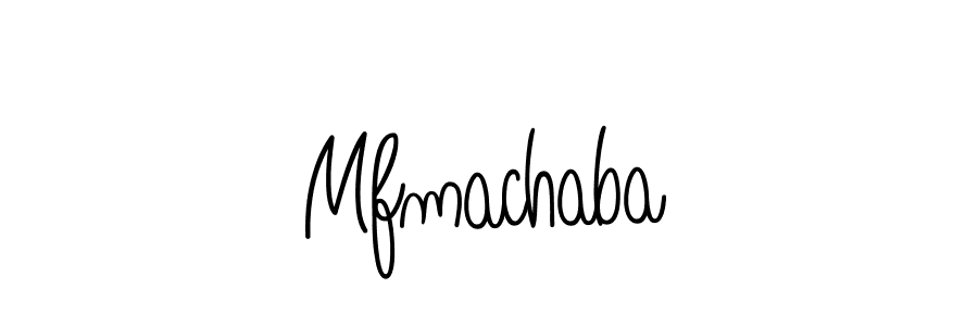 Also we have Mfmachaba name is the best signature style. Create professional handwritten signature collection using Angelique-Rose-font-FFP autograph style. Mfmachaba signature style 5 images and pictures png