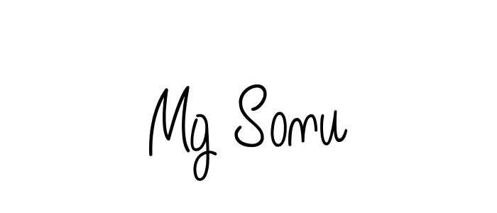 Similarly Angelique-Rose-font-FFP is the best handwritten signature design. Signature creator online .You can use it as an online autograph creator for name Mg Sonu. Mg Sonu signature style 5 images and pictures png