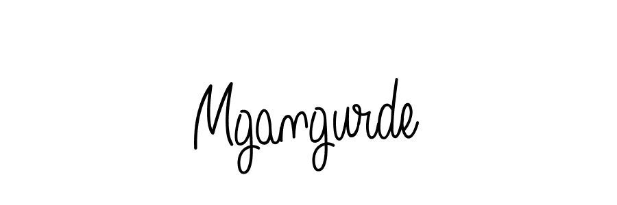 if you are searching for the best signature style for your name Mgangurde. so please give up your signature search. here we have designed multiple signature styles  using Angelique-Rose-font-FFP. Mgangurde signature style 5 images and pictures png