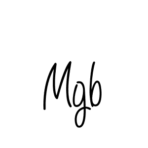 You should practise on your own different ways (Angelique-Rose-font-FFP) to write your name (Mgb) in signature. don't let someone else do it for you. Mgb signature style 5 images and pictures png