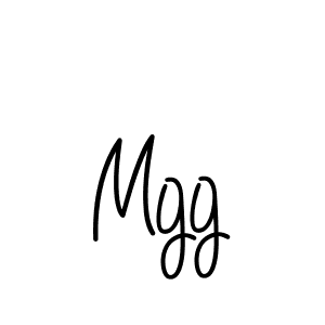 Design your own signature with our free online signature maker. With this signature software, you can create a handwritten (Angelique-Rose-font-FFP) signature for name Mgg. Mgg signature style 5 images and pictures png