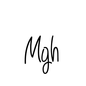How to make Mgh name signature. Use Angelique-Rose-font-FFP style for creating short signs online. This is the latest handwritten sign. Mgh signature style 5 images and pictures png
