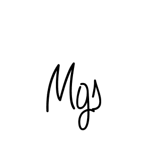 You should practise on your own different ways (Angelique-Rose-font-FFP) to write your name (Mgs) in signature. don't let someone else do it for you. Mgs signature style 5 images and pictures png