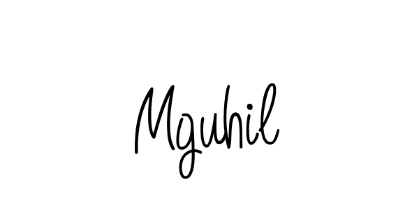 if you are searching for the best signature style for your name Mguhil. so please give up your signature search. here we have designed multiple signature styles  using Angelique-Rose-font-FFP. Mguhil signature style 5 images and pictures png