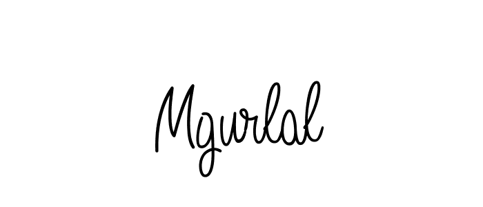 How to make Mgurlal signature? Angelique-Rose-font-FFP is a professional autograph style. Create handwritten signature for Mgurlal name. Mgurlal signature style 5 images and pictures png