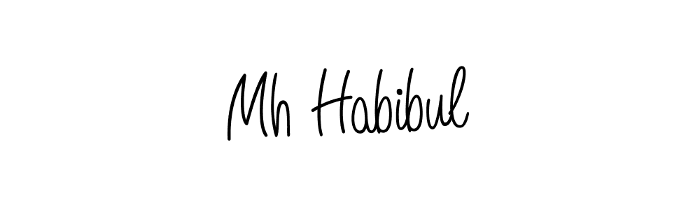 Make a beautiful signature design for name Mh Habibul. Use this online signature maker to create a handwritten signature for free. Mh Habibul signature style 5 images and pictures png