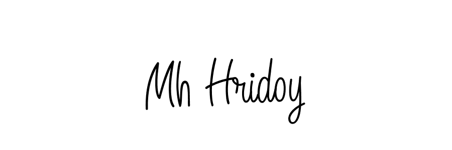 Create a beautiful signature design for name Mh Hridoy. With this signature (Angelique-Rose-font-FFP) fonts, you can make a handwritten signature for free. Mh Hridoy signature style 5 images and pictures png