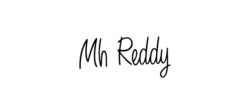 Make a beautiful signature design for name Mh Reddy. Use this online signature maker to create a handwritten signature for free. Mh Reddy signature style 5 images and pictures png