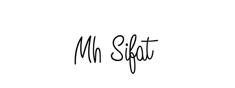 Make a beautiful signature design for name Mh Sifat. Use this online signature maker to create a handwritten signature for free. Mh Sifat signature style 5 images and pictures png