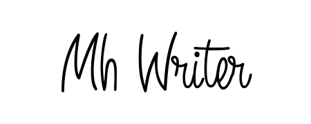 Looking for an artistic signature for Mh Writer? The Angelique-Rose-font-FFP calligraphy style gives a sophisticated flow suitable for business cards and emails. Mh Writer signature style 5 images and pictures png