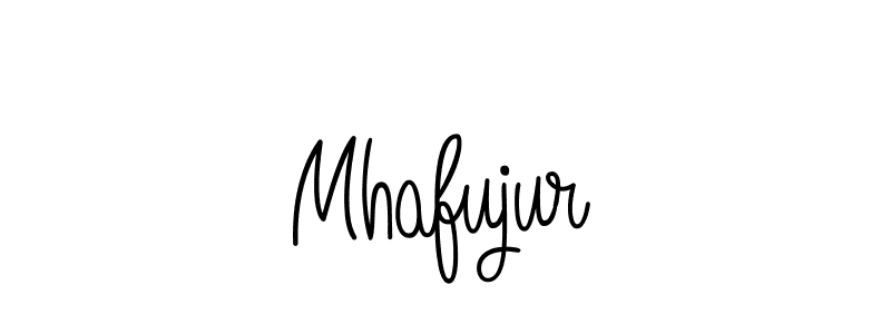 How to make Mhafujur name signature. Use Angelique-Rose-font-FFP style for creating short signs online. This is the latest handwritten sign. Mhafujur signature style 5 images and pictures png