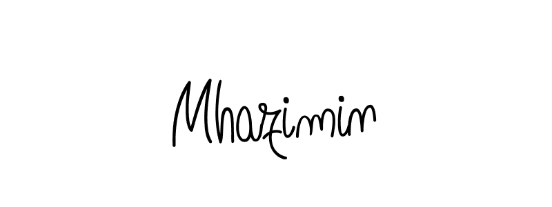 Make a short Mhazimin signature style. Manage your documents anywhere anytime using Angelique-Rose-font-FFP. Create and add eSignatures, submit forms, share and send files easily. Mhazimin signature style 5 images and pictures png