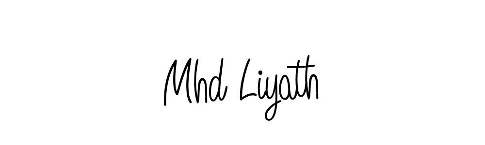 Make a beautiful signature design for name Mhd Liyath. Use this online signature maker to create a handwritten signature for free. Mhd Liyath signature style 5 images and pictures png