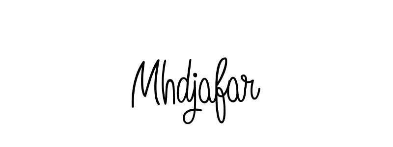 Design your own signature with our free online signature maker. With this signature software, you can create a handwritten (Angelique-Rose-font-FFP) signature for name Mhdjafar. Mhdjafar signature style 5 images and pictures png