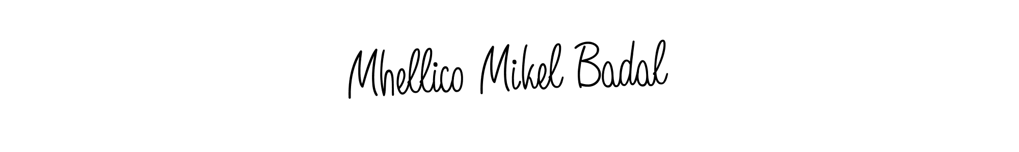 Check out images of Autograph of Mhellico Mikel Badal name. Actor Mhellico Mikel Badal Signature Style. Angelique-Rose-font-FFP is a professional sign style online. Mhellico Mikel Badal signature style 5 images and pictures png