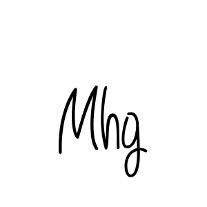 How to Draw Mhg signature style? Angelique-Rose-font-FFP is a latest design signature styles for name Mhg. Mhg signature style 5 images and pictures png