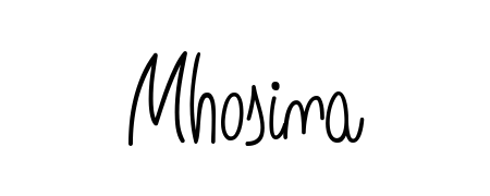 A stylish, flowing autograph style designed for name Mhosina using Angelique-Rose-font-FFP typography. Perfect for digital creative projects. Mhosina signature style 5 images and pictures png