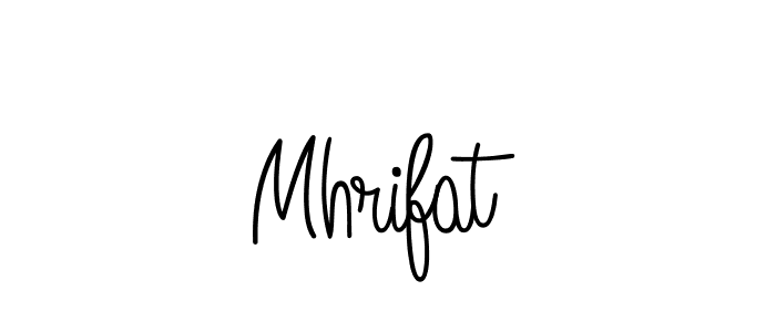 Also we have Mhrifat name is the best signature style. Create professional handwritten signature collection using Angelique-Rose-font-FFP autograph style. Mhrifat signature style 5 images and pictures png