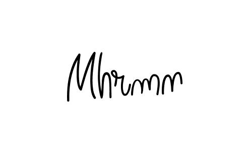 Make a beautiful signature design for name Mhrmn. Use this online signature maker to create a handwritten signature for free. Mhrmn signature style 5 images and pictures png