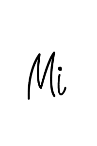 if you are searching for the best signature style for your name Mi. so please give up your signature search. here we have designed multiple signature styles  using Angelique-Rose-font-FFP. Mi signature style 5 images and pictures png