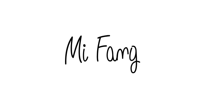 if you are searching for the best signature style for your name Mi Fang. so please give up your signature search. here we have designed multiple signature styles  using Angelique-Rose-font-FFP. Mi Fang signature style 5 images and pictures png