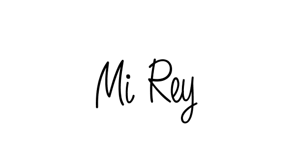 if you are searching for the best signature style for your name Mi Rey. so please give up your signature search. here we have designed multiple signature styles  using Angelique-Rose-font-FFP. Mi Rey signature style 5 images and pictures png