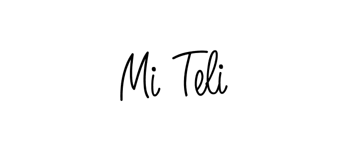 if you are searching for the best signature style for your name Mi Teli. so please give up your signature search. here we have designed multiple signature styles  using Angelique-Rose-font-FFP. Mi Teli signature style 5 images and pictures png