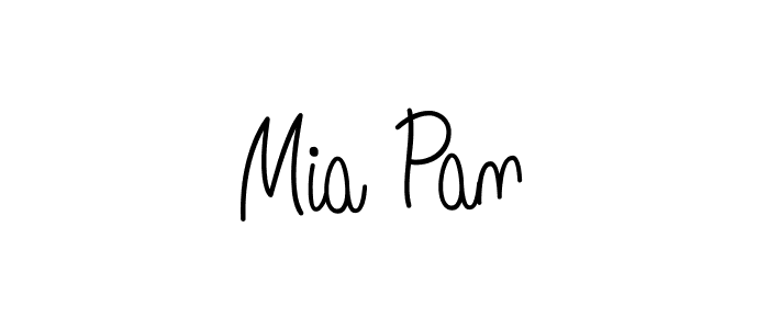 Create a beautiful signature design for name Mia Pan. With this signature (Angelique-Rose-font-FFP) fonts, you can make a handwritten signature for free. Mia Pan signature style 5 images and pictures png