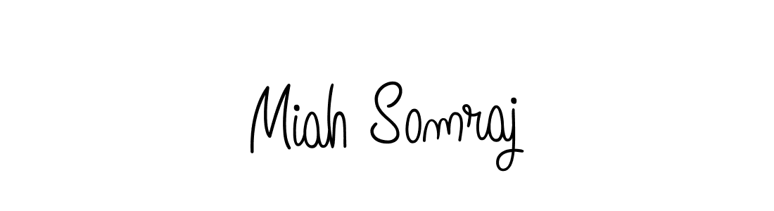 Angelique-Rose-font-FFP is a professional signature style that is perfect for those who want to add a touch of class to their signature. It is also a great choice for those who want to make their signature more unique. Get Miah Somraj name to fancy signature for free. Miah Somraj signature style 5 images and pictures png