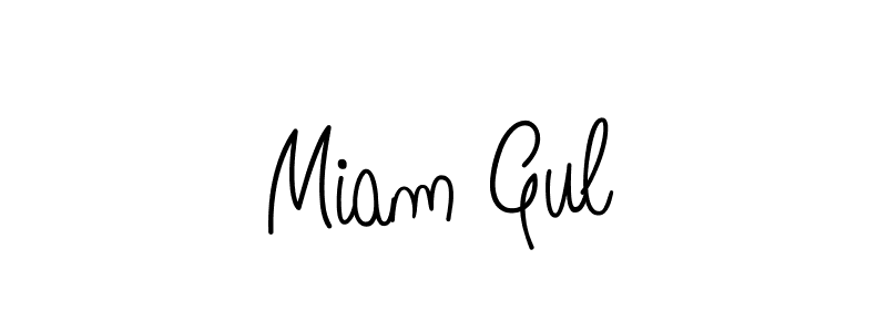 Similarly Angelique-Rose-font-FFP is the best handwritten signature design. Signature creator online .You can use it as an online autograph creator for name Miam Gul. Miam Gul signature style 5 images and pictures png