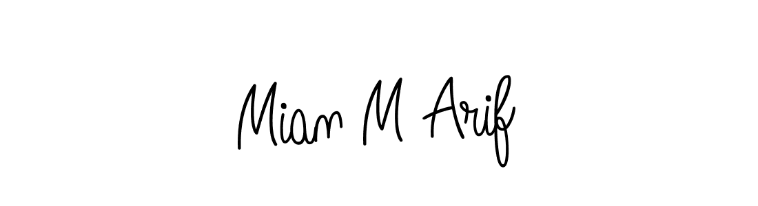 Here are the top 10 professional signature styles for the name Mian M Arif. These are the best autograph styles you can use for your name. Mian M Arif signature style 5 images and pictures png