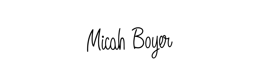 Angelique-Rose-font-FFP is a professional signature style that is perfect for those who want to add a touch of class to their signature. It is also a great choice for those who want to make their signature more unique. Get Micah Boyer name to fancy signature for free. Micah Boyer signature style 5 images and pictures png