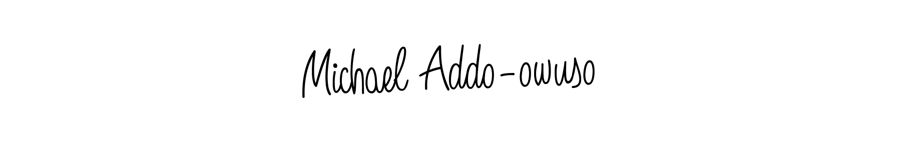 Also we have Michael Addo-owuso name is the best signature style. Create professional handwritten signature collection using Angelique-Rose-font-FFP autograph style. Michael Addo-owuso signature style 5 images and pictures png