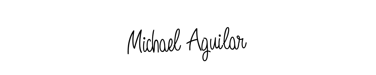 You can use this online signature creator to create a handwritten signature for the name Michael Aguilar. This is the best online autograph maker. Michael Aguilar signature style 5 images and pictures png