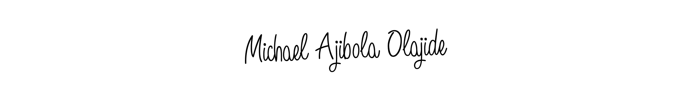 Best and Professional Signature Style for Michael Ajibola Olajide. Angelique-Rose-font-FFP Best Signature Style Collection. Michael Ajibola Olajide signature style 5 images and pictures png